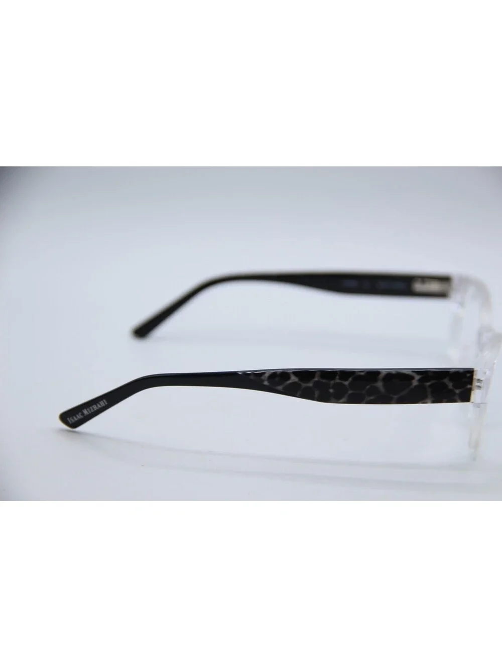 Isaac Mizrahi Im30058 Cl Transparent Black Authentic Eyeglasses 53-17-140